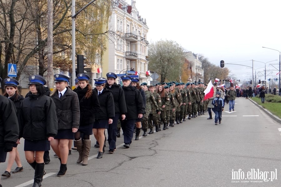 Obchody 95. rocznicy odzyskania niepodlegoci w Elblgu, fot. 13