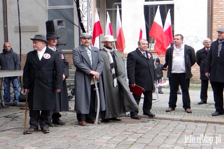 Obchody 95. rocznicy odzyskania niepodlegoci w Elblgu, fot. 31