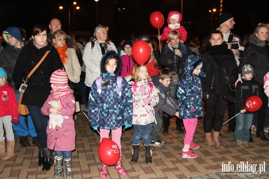 Lampiony Szlachetnej Paczki na Placu Jagielloczyka, fot. 4