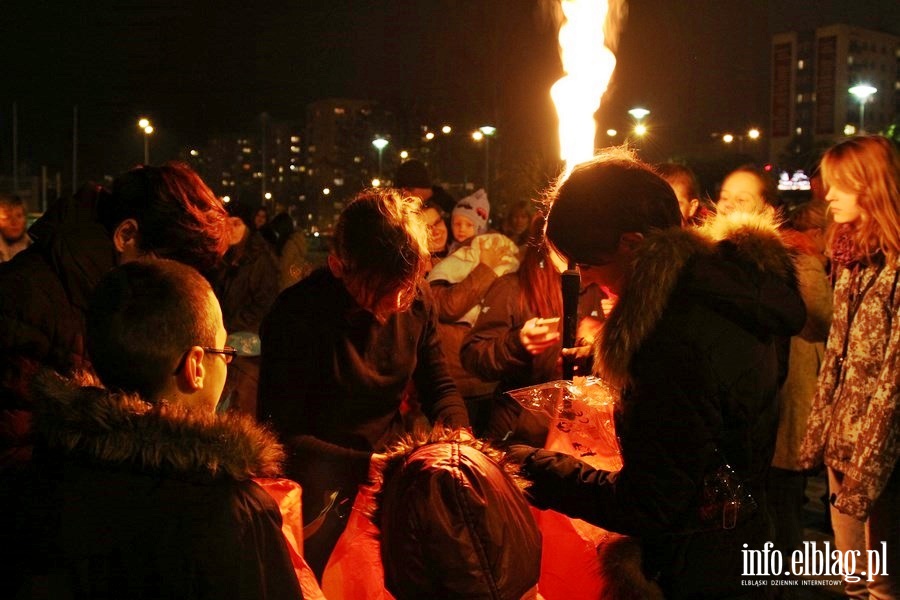 Lampiony Szlachetnej Paczki na Placu Jagielloczyka, fot. 17