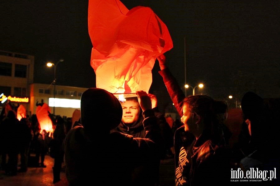 Lampiony Szlachetnej Paczki na Placu Jagielloczyka, fot. 21