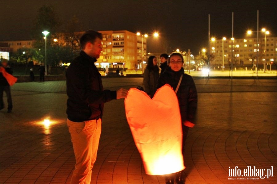 Lampiony Szlachetnej Paczki na Placu Jagielloczyka, fot. 24