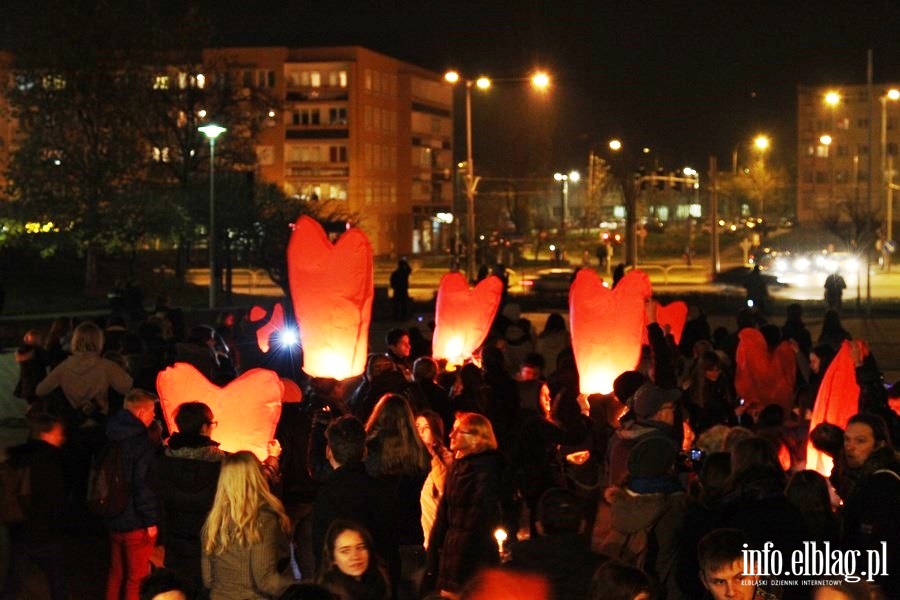 Lampiony Szlachetnej Paczki na Placu Jagielloczyka, fot. 28