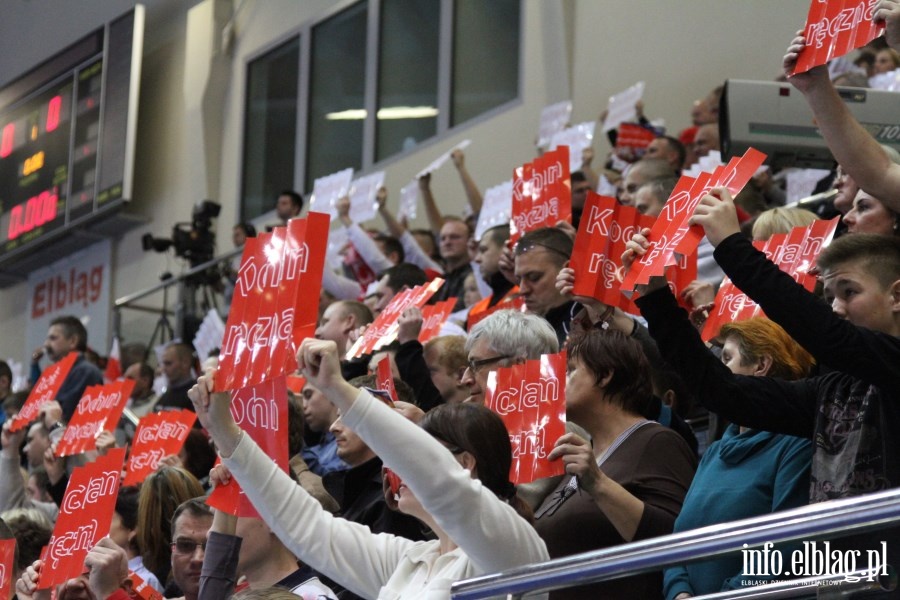 Mecz Polska-Brazylia w pik rczn/Elblg, 29.11.2013r., fot. 5