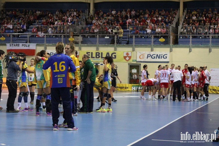 Mecz Polska-Brazylia w pik rczn/Elblg, 29.11.2013r., fot. 22