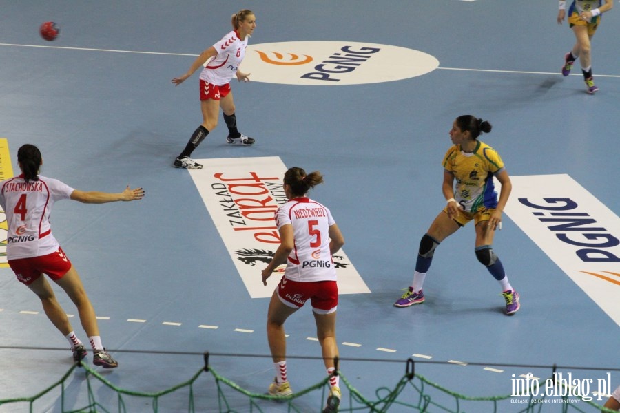 Mecz Polska-Brazylia w piłkę ręczną/Elbląg, 29.11.2013r., fot. 36