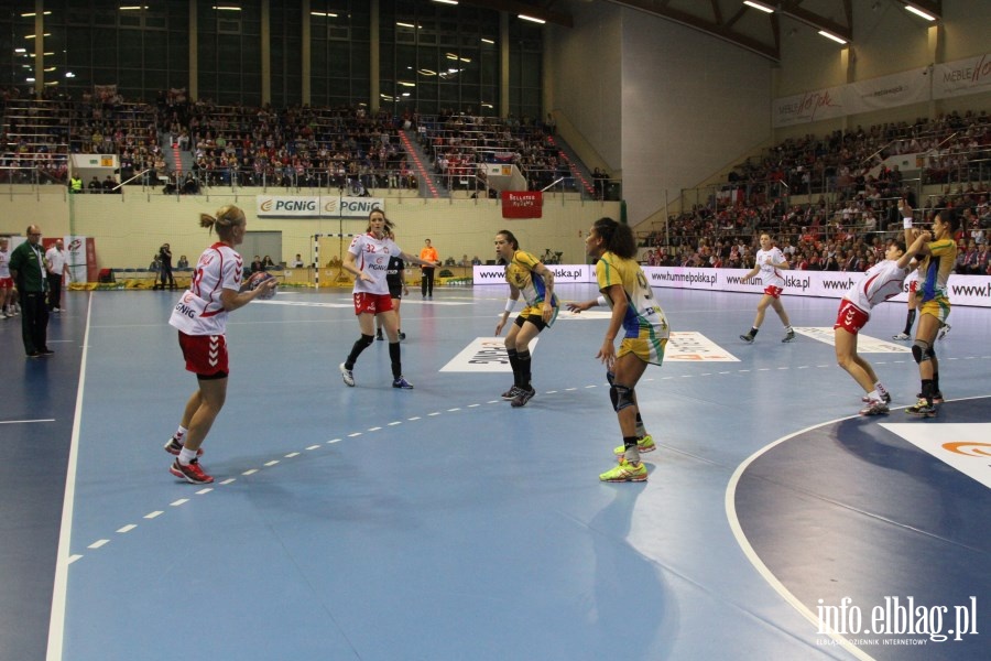 Mecz Polska-Brazylia w pik rczn/Elblg, 29.11.2013r., fot. 43