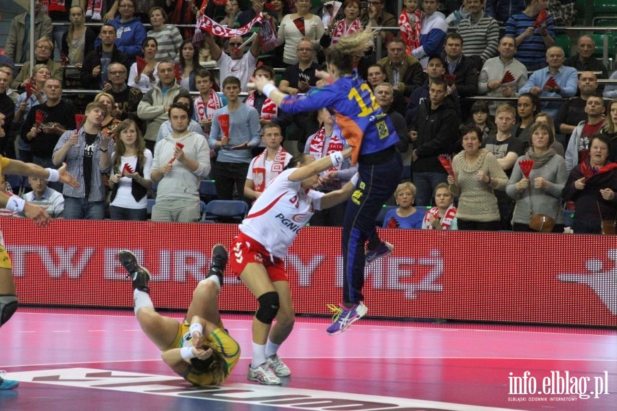 Mecz Polska-Brazylia w piłkę ręczną/Elbląg, 29.11.2013r., fot. 49