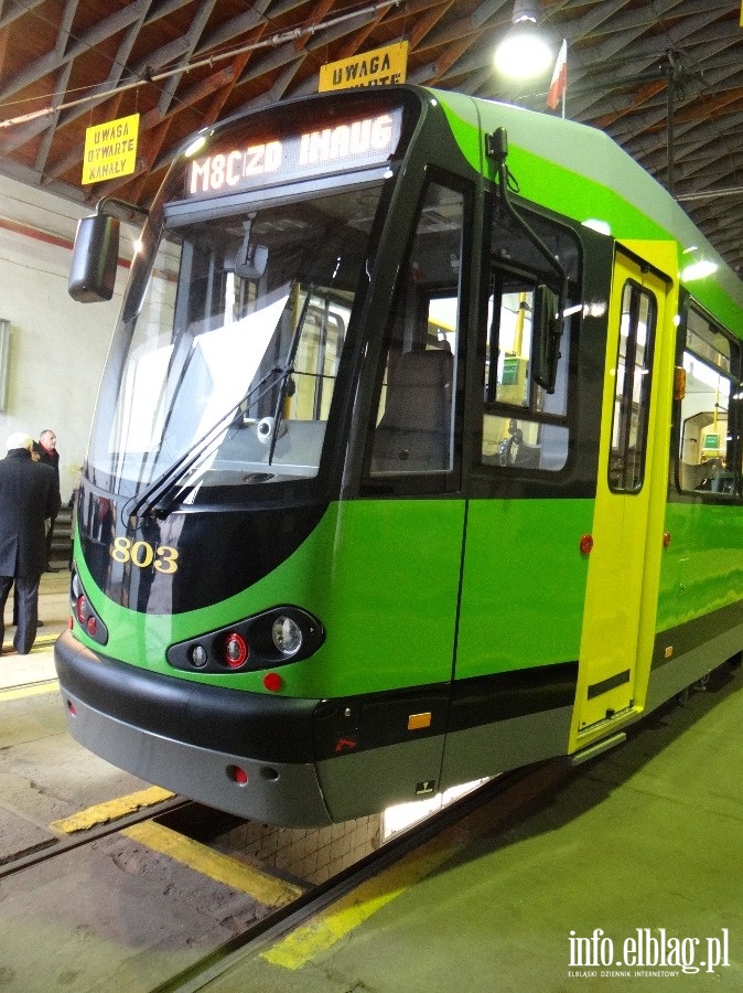 Inauguracyjny przejazd tramwaju M8C, fot. 4