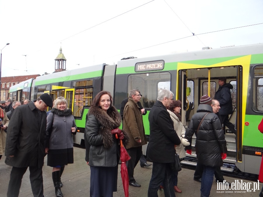 Inauguracyjny przejazd tramwaju M8C, fot. 37