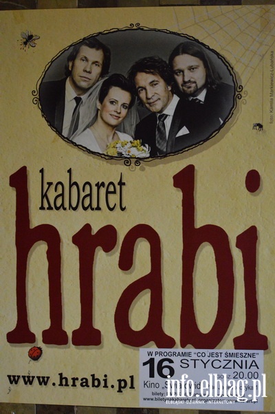 Kabaret Hrabi w Elblgu, fot. 1