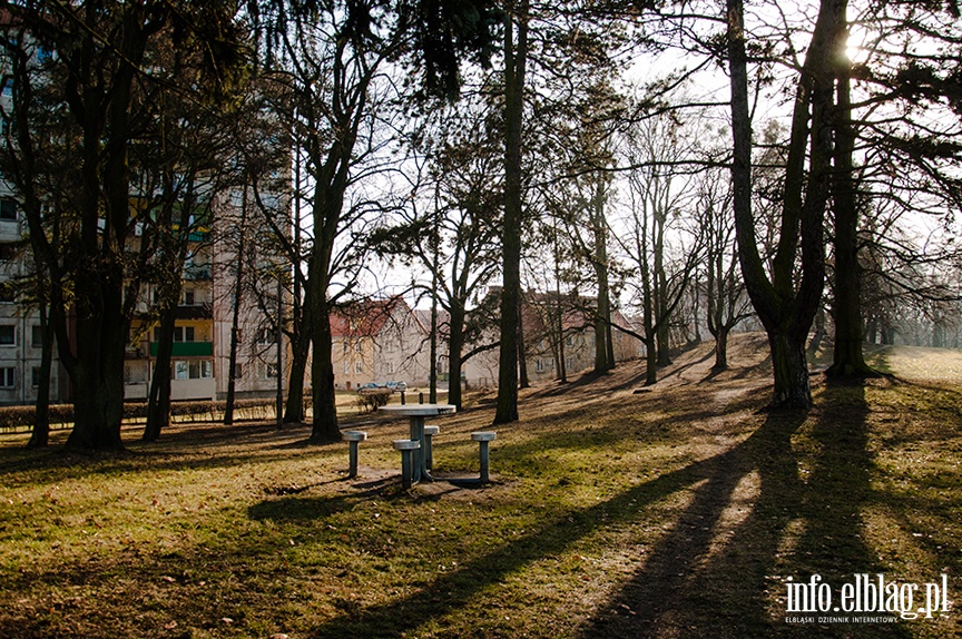 Park Modrzewie- luty 2014, fot. 8