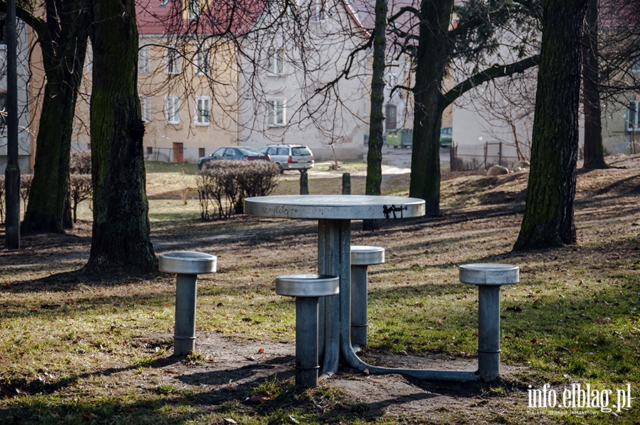 Park Modrzewie- luty 2014, fot. 9