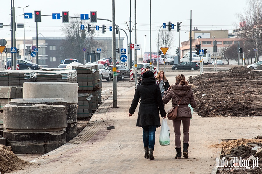 Prace na DW 504 w obrębie ul. Nowowiejskiej, fot. 11