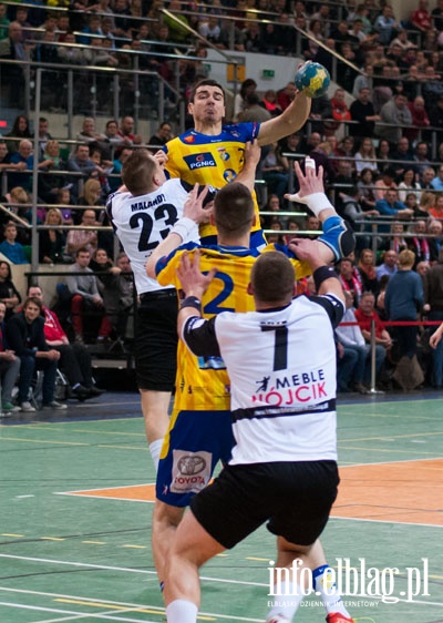 Mecz  Meble Wójcik Elbląg – Vive Targi Kielce 13:40 (7:19), fot. 3