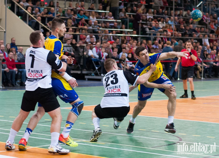 Mecz  Meble Wójcik Elbląg – Vive Targi Kielce 13:40 (7:19), fot. 4
