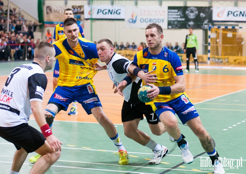 Mecz  Meble Wójcik Elbląg – Vive Targi Kielce 13:40 (7:19), fot. 7