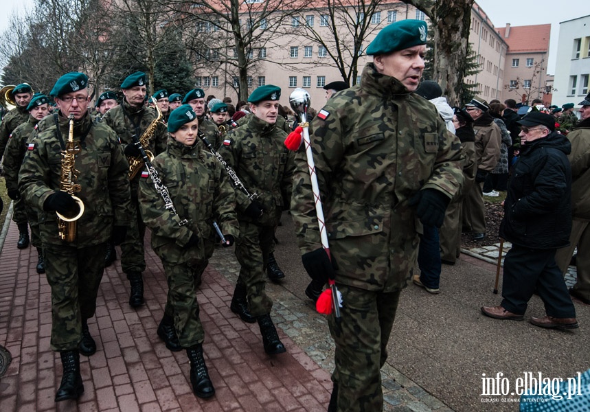 Uroczysto odsonicia tablicy pamitkowej onierzy Wykltych, fot. 1