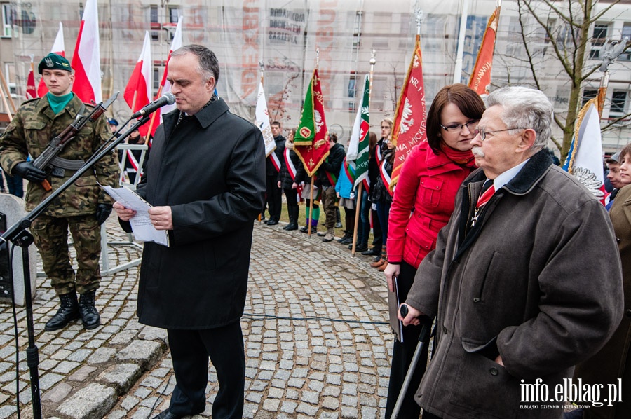 Uroczysto odsonicia tablicy pamitkowej onierzy Wykltych, fot. 14