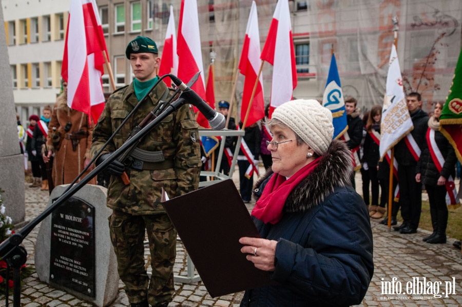 Uroczystość odsłonięcia tablicy pamiątkowej Żołnierzy Wyklętych, fot. 16