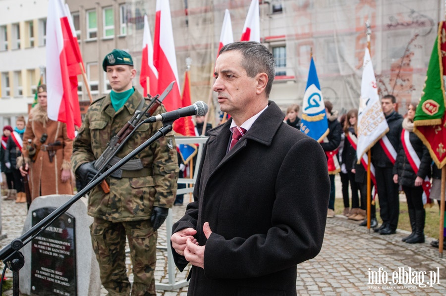 Uroczysto odsonicia tablicy pamitkowej onierzy Wykltych, fot. 17