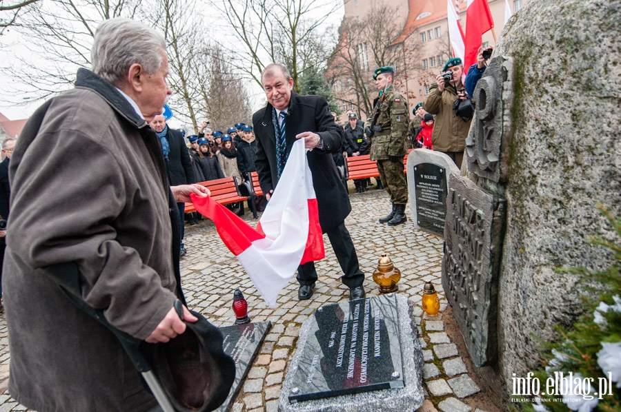 Uroczysto odsonicia tablicy pamitkowej onierzy Wykltych, fot. 18