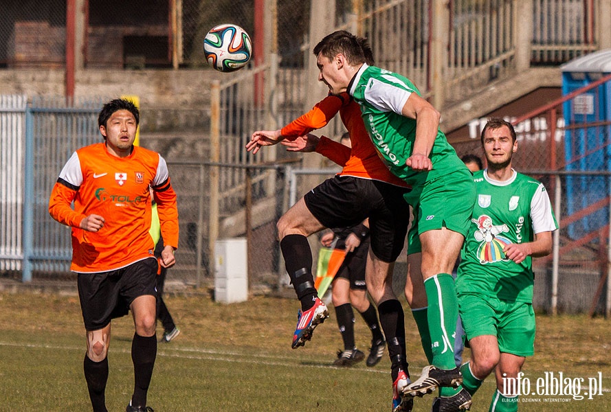 II liga: Concordia Elblg - Pelikan owicz 1:1, fot. 3