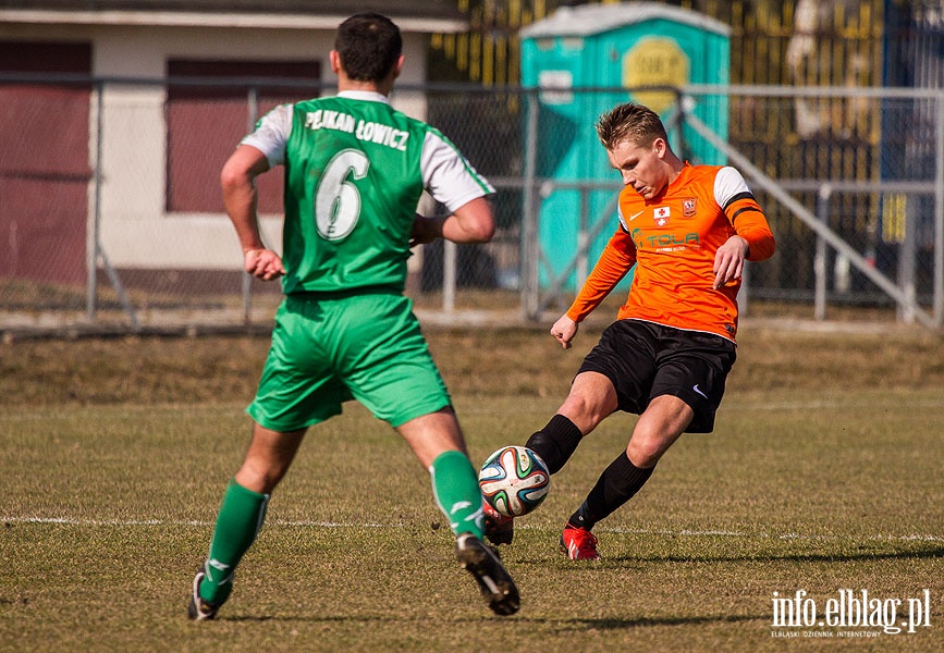 II liga: Concordia Elblg - Pelikan owicz 1:1, fot. 5