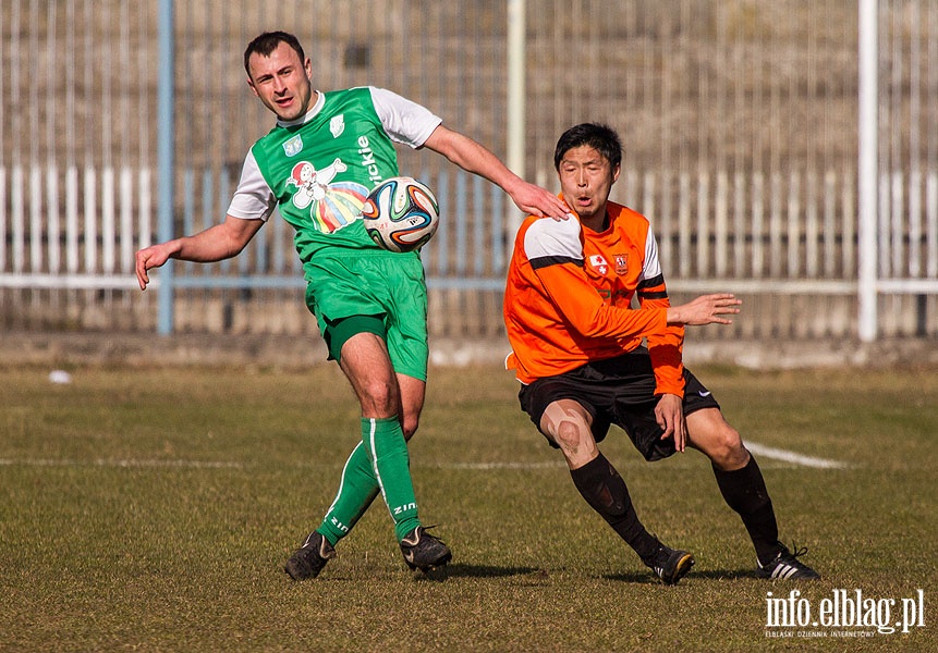 II liga: Concordia Elbląg - Pelikan Łowicz 1:1, fot. 9