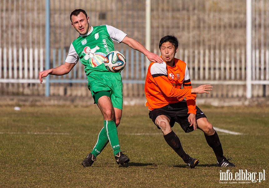 II liga: Concordia Elblg - Pelikan owicz 1:1, fot. 9