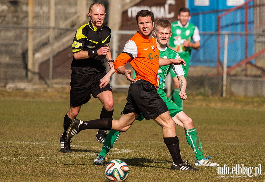 II liga: Concordia Elblg - Pelikan owicz 1:1, fot. 10