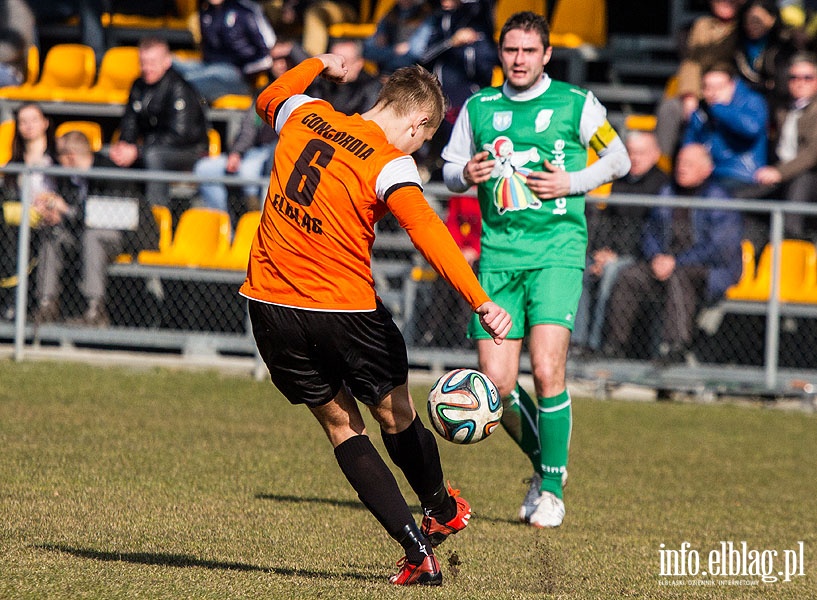 II liga: Concordia Elblg - Pelikan owicz 1:1, fot. 13