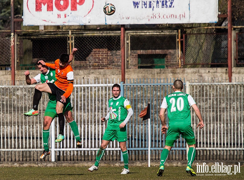 II liga: Concordia Elblg - Pelikan owicz 1:1, fot. 14