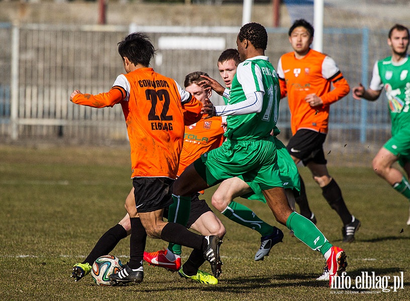 II liga: Concordia Elblg - Pelikan owicz 1:1, fot. 21