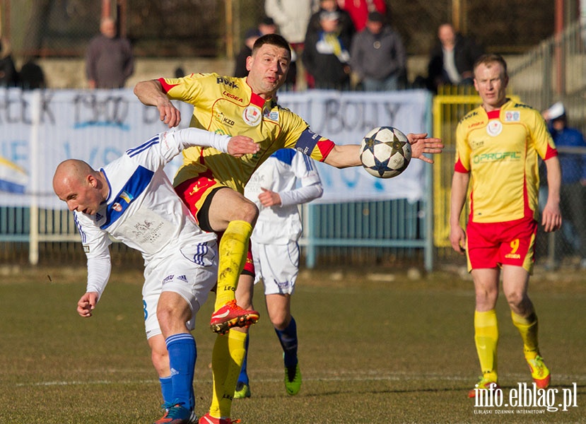 II liga: Olimpia Elblg - Legionovia Legionowo 1:1, fot. 2