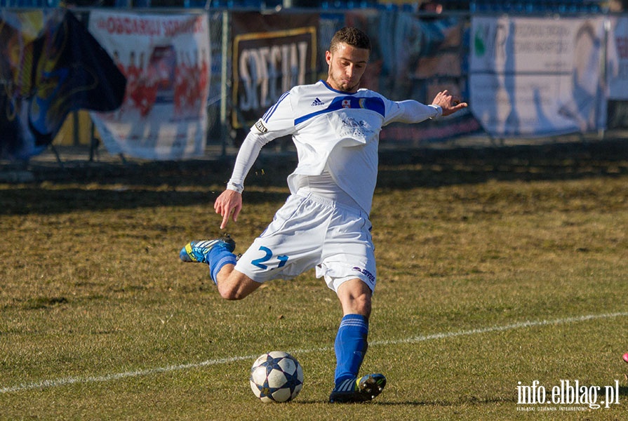 II liga: Olimpia Elblg - Legionovia Legionowo 1:1, fot. 4