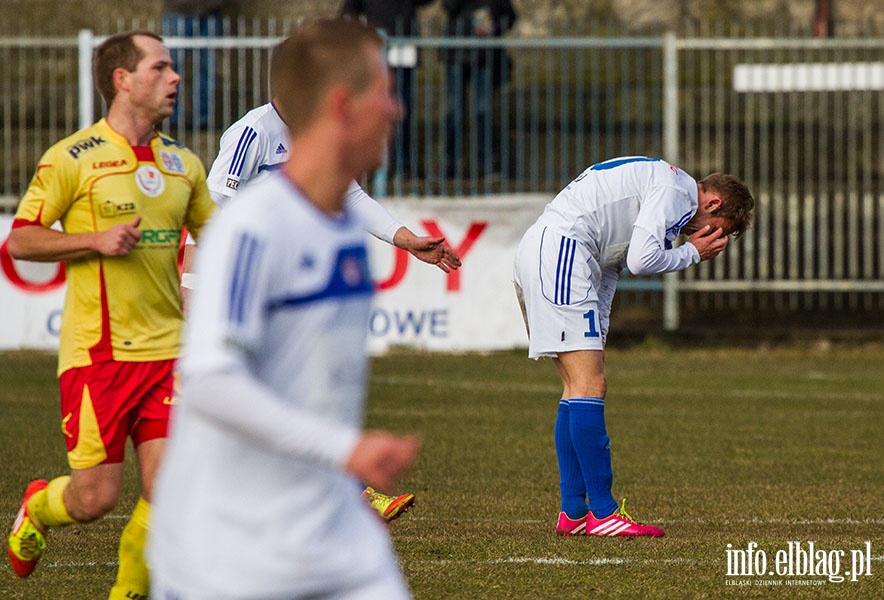 II liga: Olimpia Elblg - Legionovia Legionowo 1:1, fot. 6