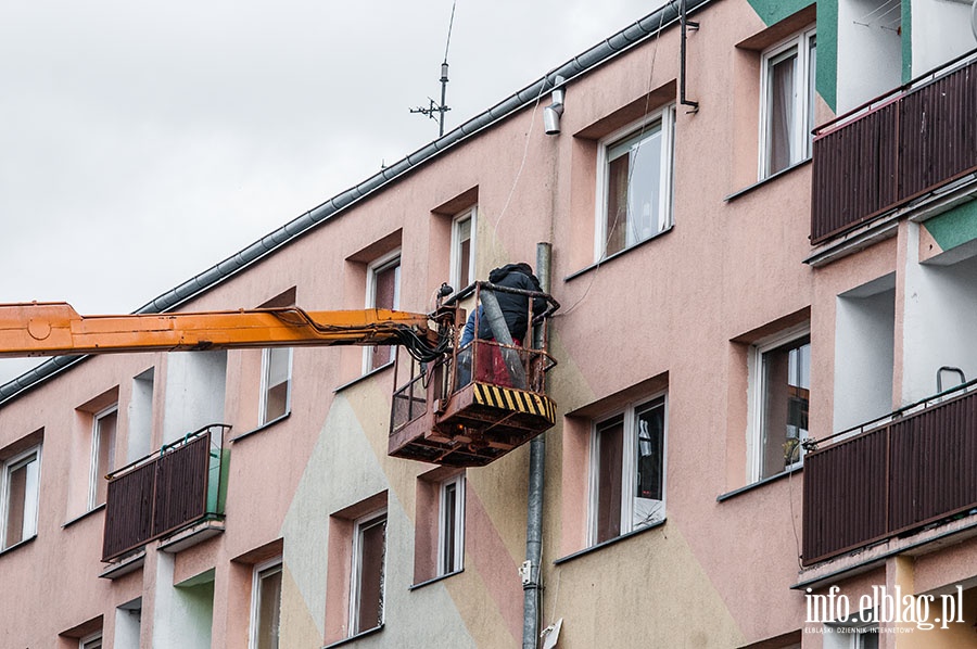 Szkody spowodowane przez silny wiatr, fot. 4