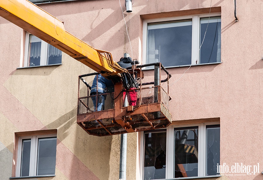 Szkody spowodowane przez silny wiatr, fot. 6