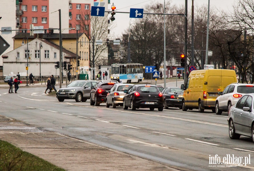 ul. Grunwaldzka sygnalizacja wietlna, fot. 1