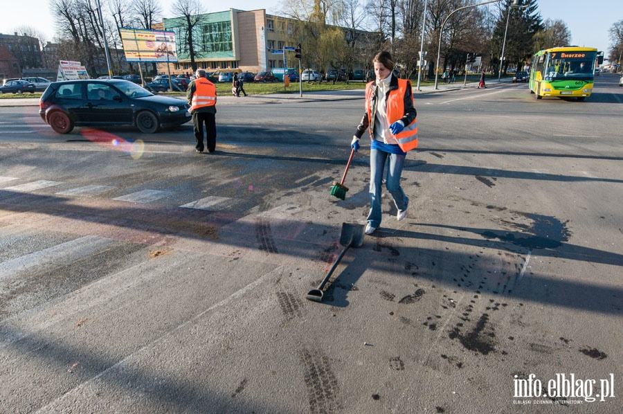 Kolizja na Sopockiej, fot. 1