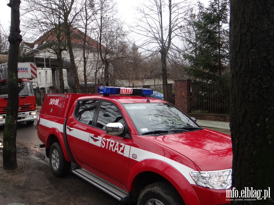 Faszywy alarm bombowy w dawnym szpitalu wojskowym, fot. 13