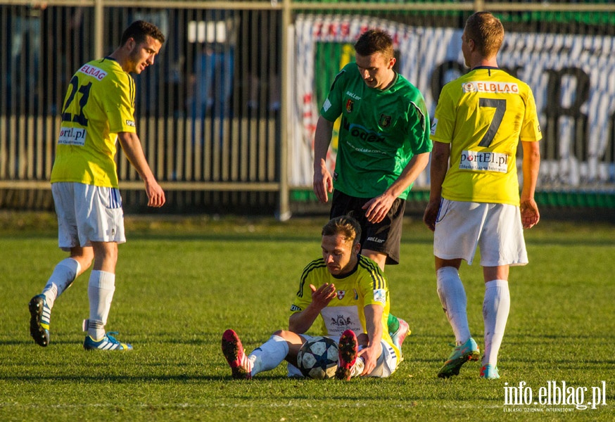 II liga: Olimpia Elblg - Stal Stalowa Wola 1:0, fot. 5