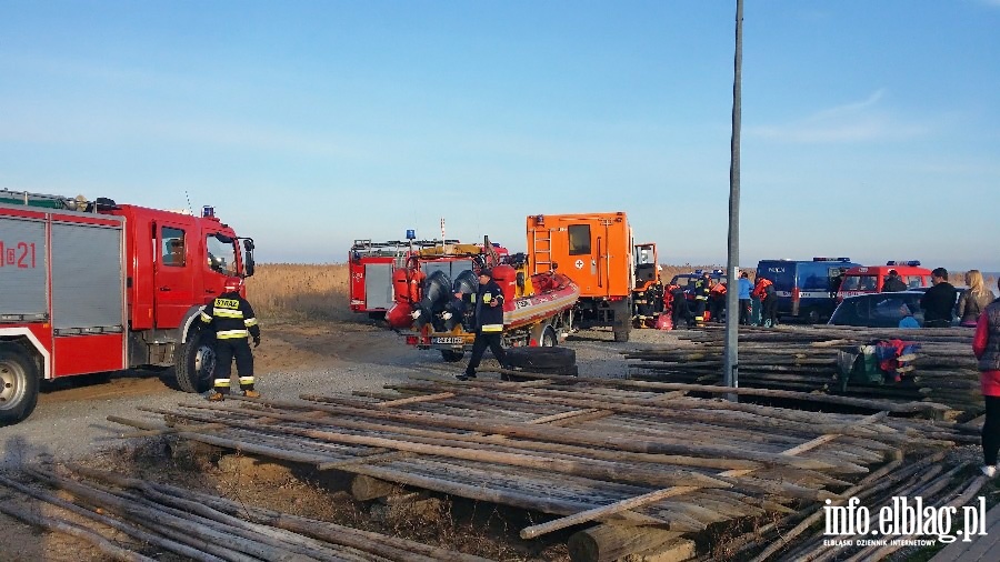 Wypadek motolotni w Kątach Rybackich, fot. 1