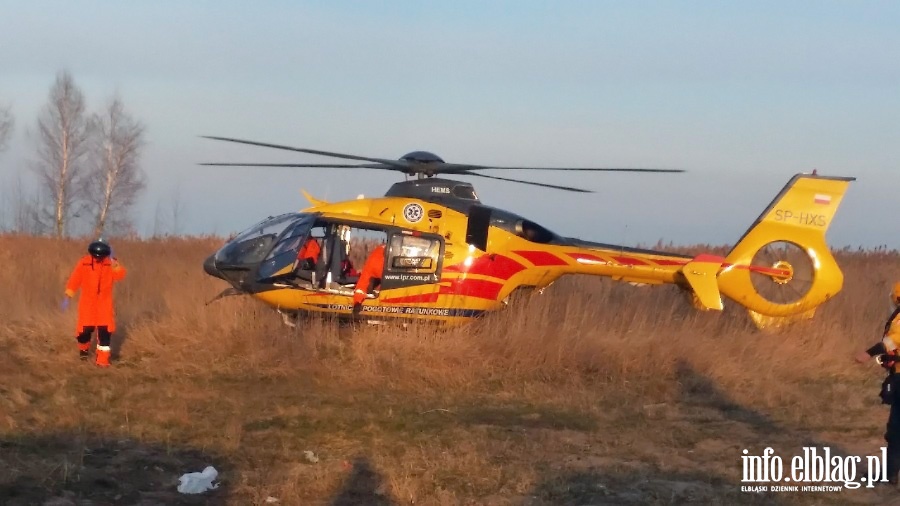 Wypadek motolotni w Ktach Rybackich, fot. 9
