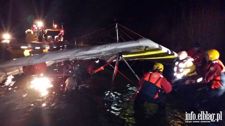 Wypadek motolotni w Ktach Rybackich, fot. 17