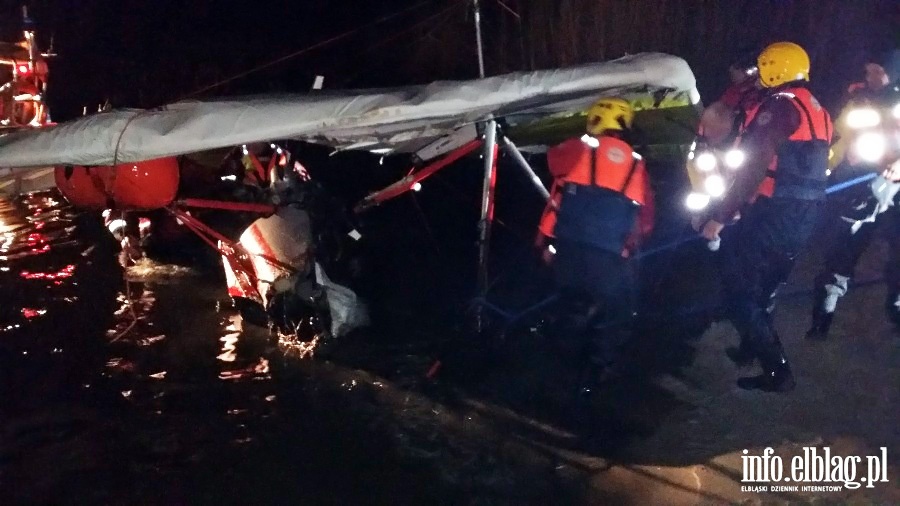 Wypadek motolotni w Ktach Rybackich, fot. 18