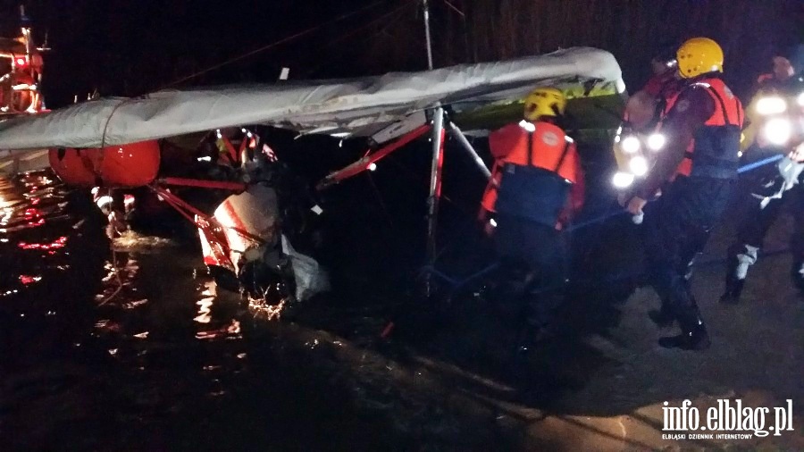 Wypadek motolotni w Kątach Rybackich, fot. 18