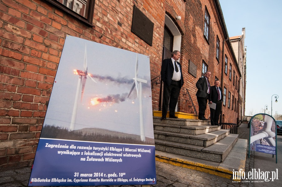 Konferencja Zagroenia dla rozwoju turystyki Elblga i Mierzei Wilanej wynikajce z lokalizacji elektrowni wiatrowych na uawach Wilanych, fot. 19