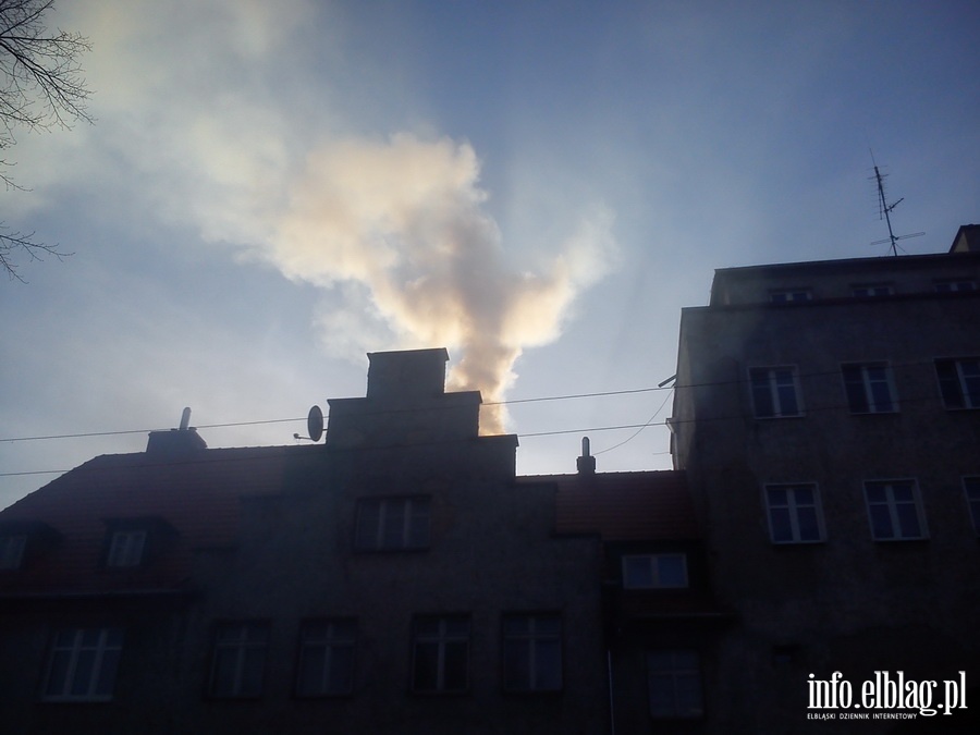 Pożar sadzy w budynku przy ul. Fałata 29, fot. 10